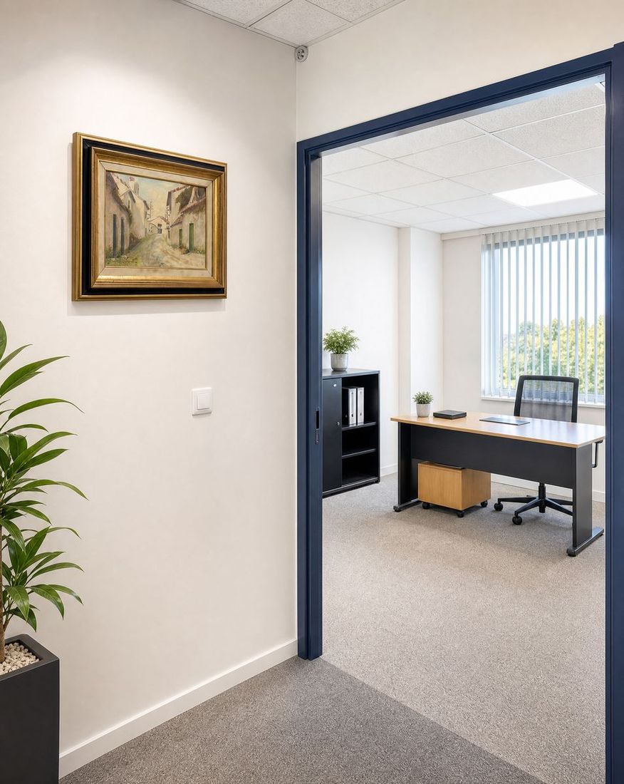 Bureau privatif meublé de 15 ou 17 m² à louer à Aubervilliers, deux postes