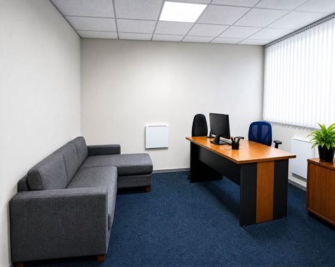 Bureau meublé privatif de 12,5 m² dans l'immeuble CEB à Aubervilliers